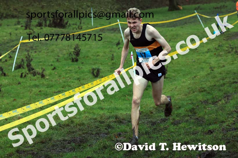 Senior mens 2023 NECAA Cross Country Relays, Thornley Hall Farm, Peterlee, County Durham. Photo: David T. Hewitson/Sports for All Pics